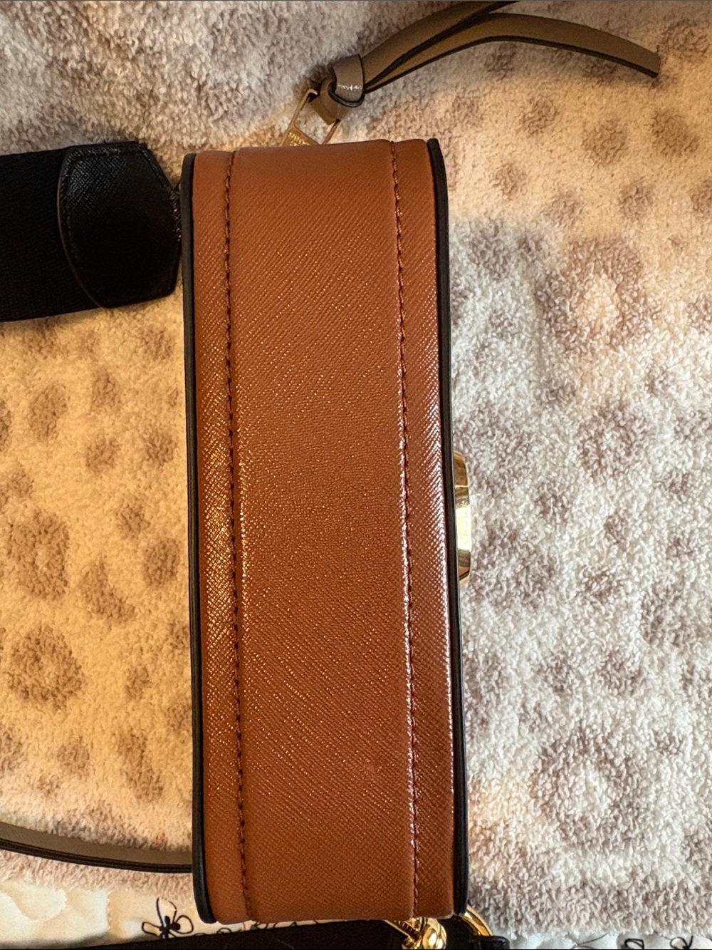 Marc Jacobs Snapshot Camera Bag - French Grey/Multi w/gold hardware & dust bag. - Picture 8 of 10